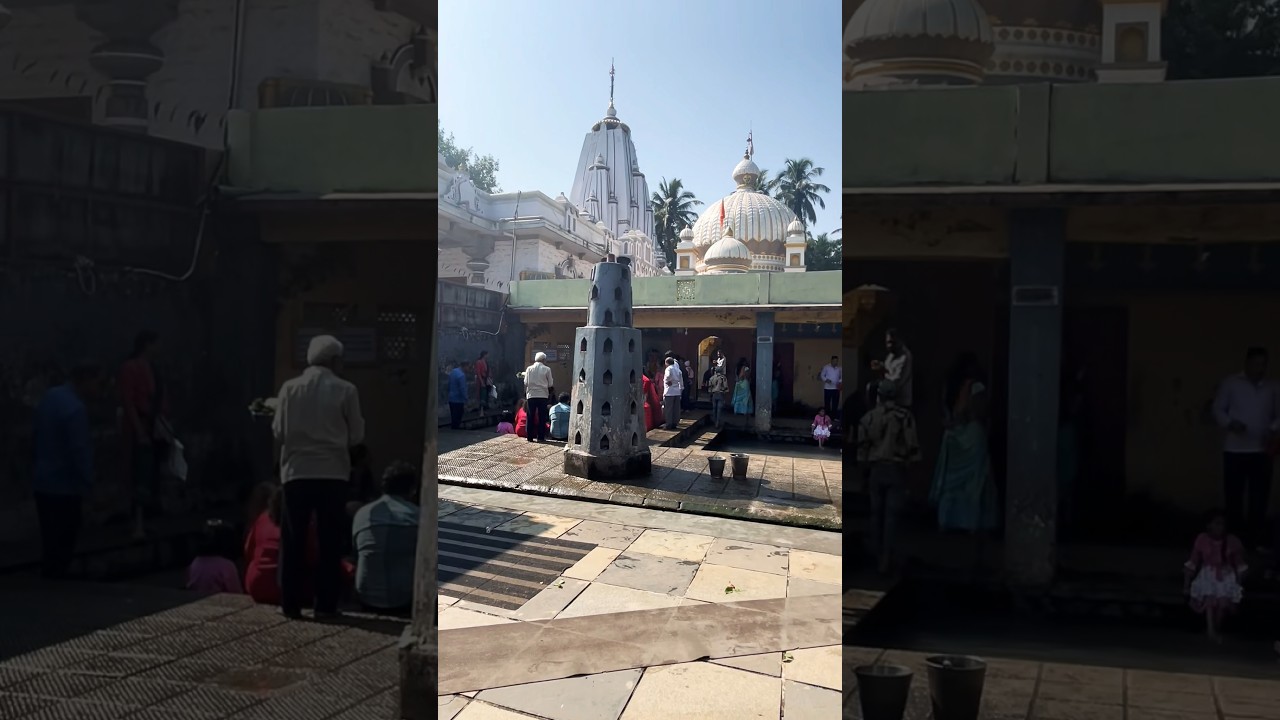 Shree Nityanand Baba Samadhi Mandir | Natural Hot Water Spring | वज्रेश्वरी गरम पाण्याचे झरे #shorts