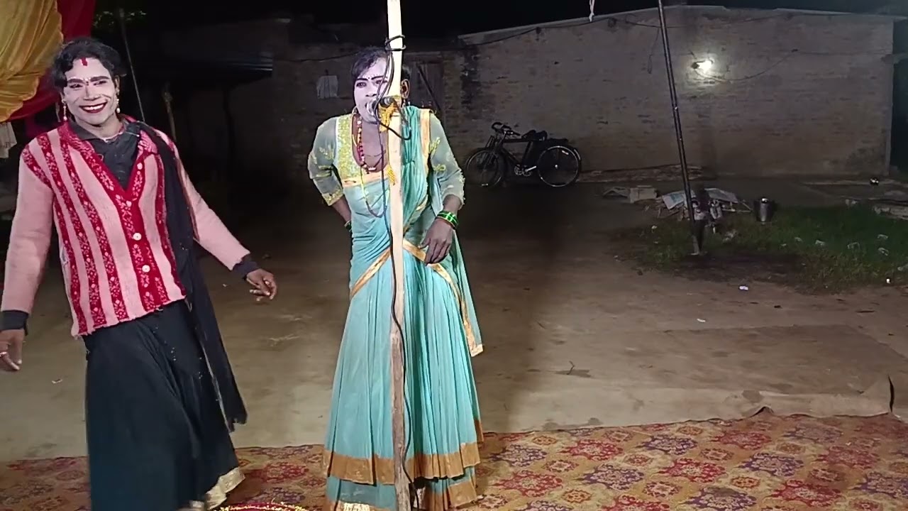 छोटकउ यादव सुपरहिट करवा नाच पार्टी जोखवा गांव÷÷धनवा दियौ बोवाई भंगिया मांगे ना मिली SK blp Nautanki 