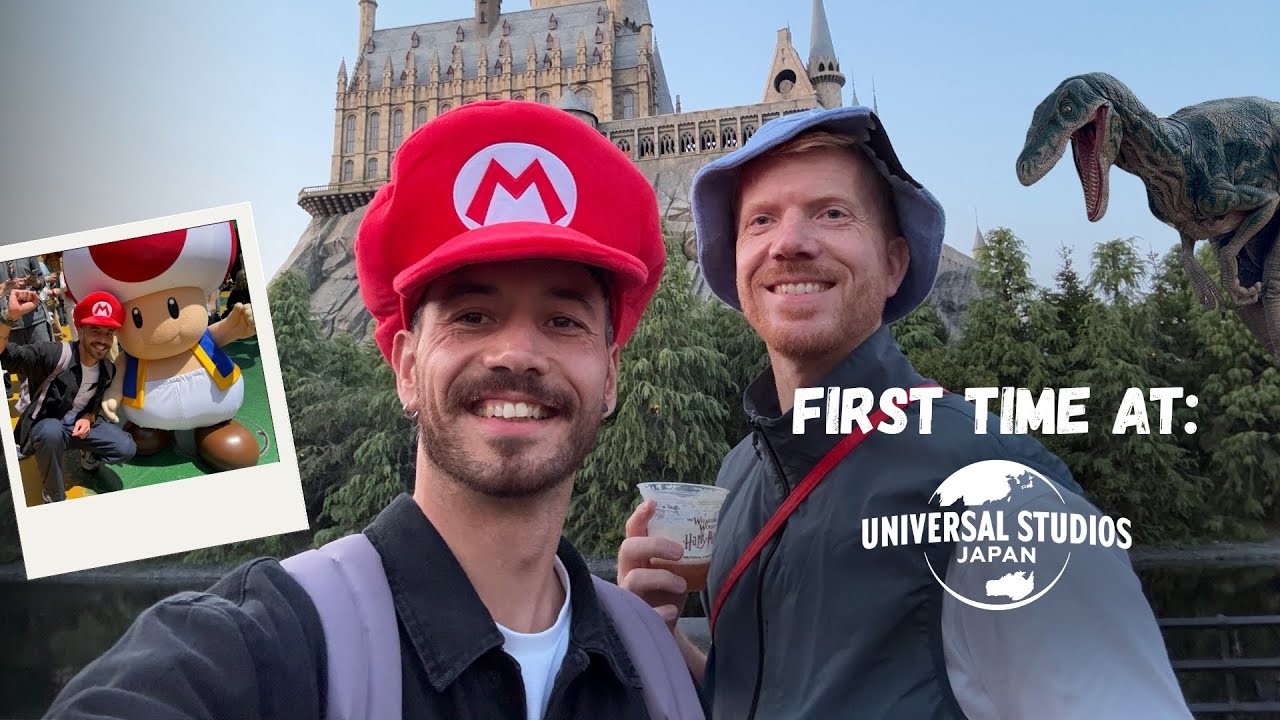 First time at Universal Studios Japan - Donkey Kong Country and much more!