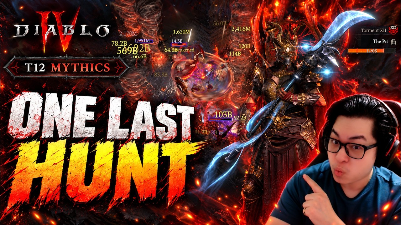 Diablo 4 Season 15: Whirlwind Barbarian T12 FARM | Mythic Hunt