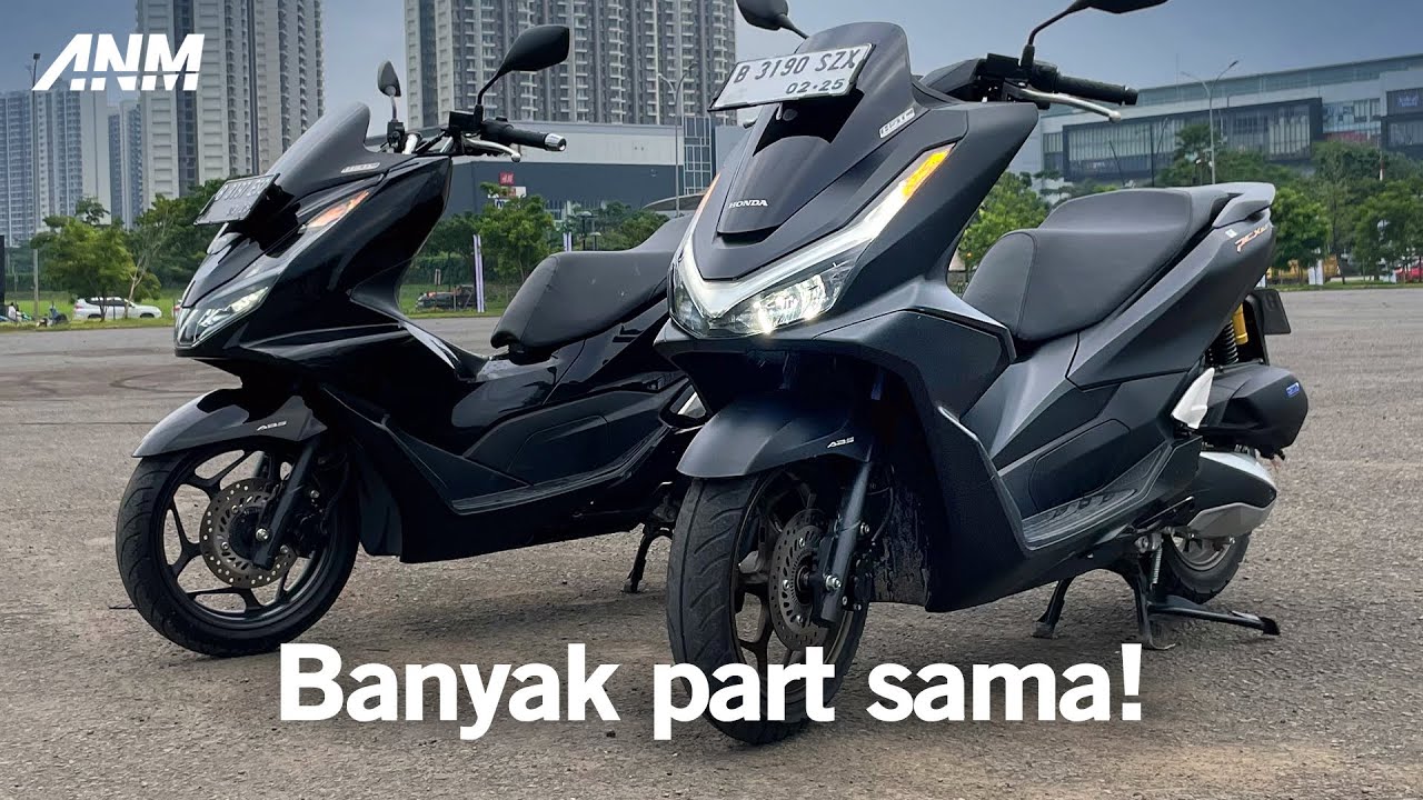 Honda PCX 160 baru vs PCX lama, cuma facelift?
