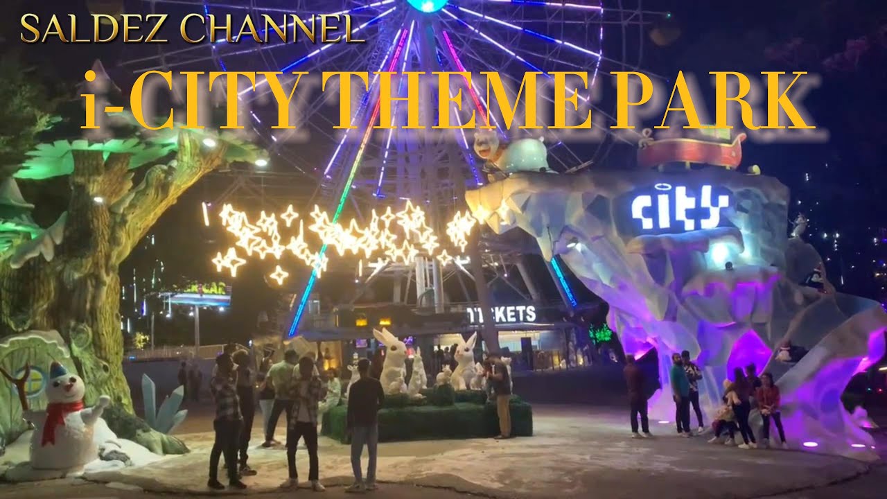 i-CITY THEME PARK🎢🎡‼️Shah Alam | The World's Brightest and Most Colorful #travel #selangor