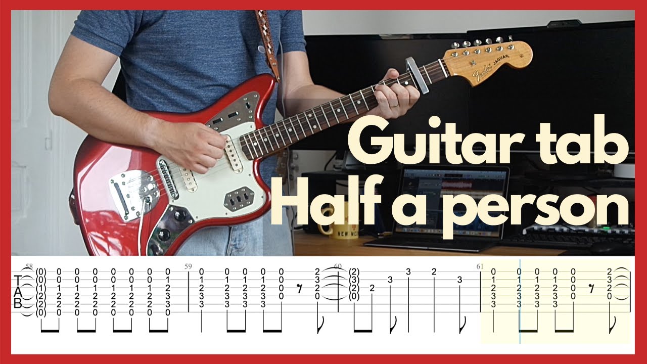 Half A Person - The Smiths (Guitar cover with tabs)