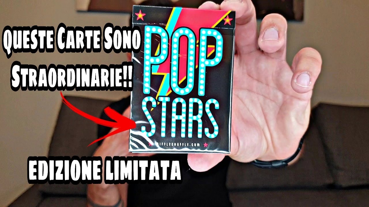 LE CARTE DEI CANTANTI FAMOSI \\ MAZZO RARISSIMO DA COLLEZIONE