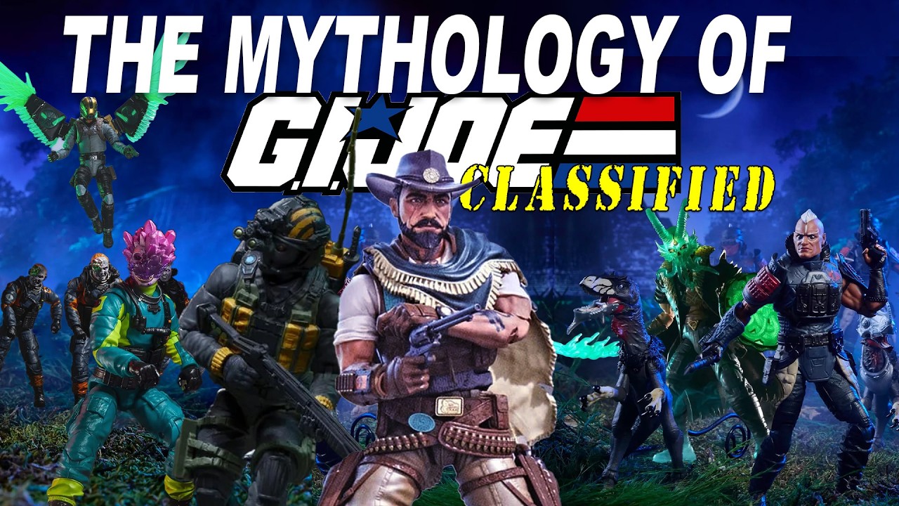 Мифология G.I. Joe Classified (видеоверсия карточек персонажей)