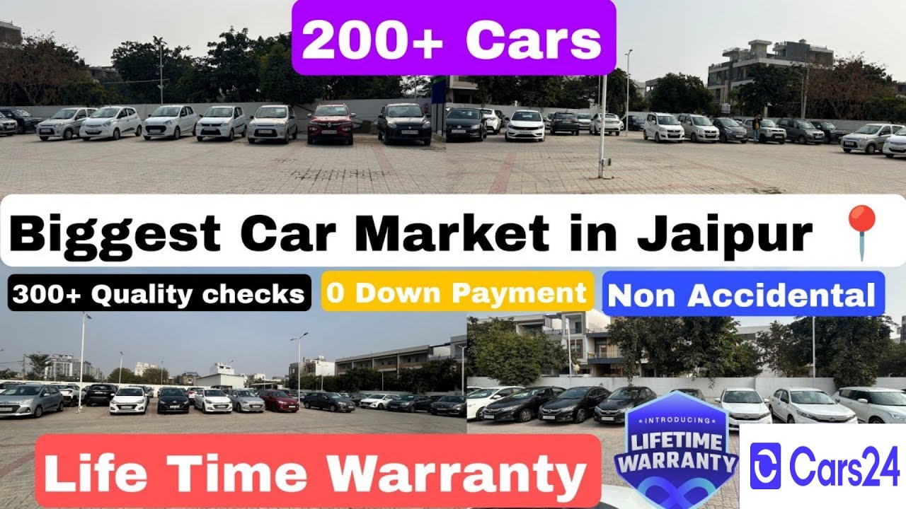 Biggest Car Market in Jaipur Rajasthan #carbazarjaipur #carbazaar #jaipurcarbazaar #usedcarbazar 