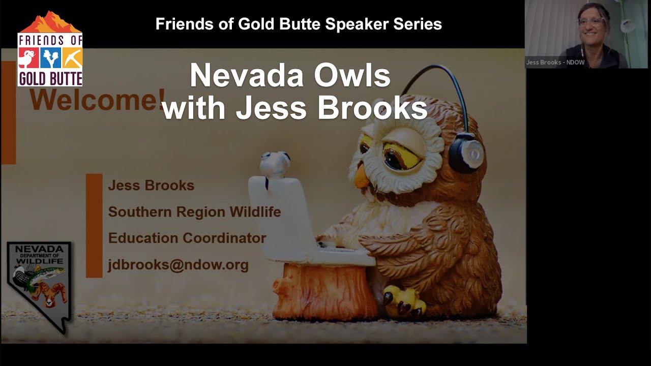 Speaker Series - Nevada Owls
