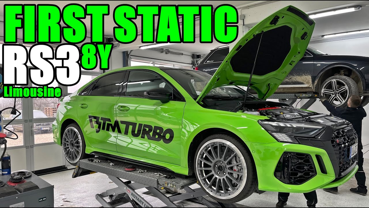ERSTE STATIC RS3 8Y Limousine mit gepfeffert V3 und 3 teiligen OZ (Sonderanfertigungen)