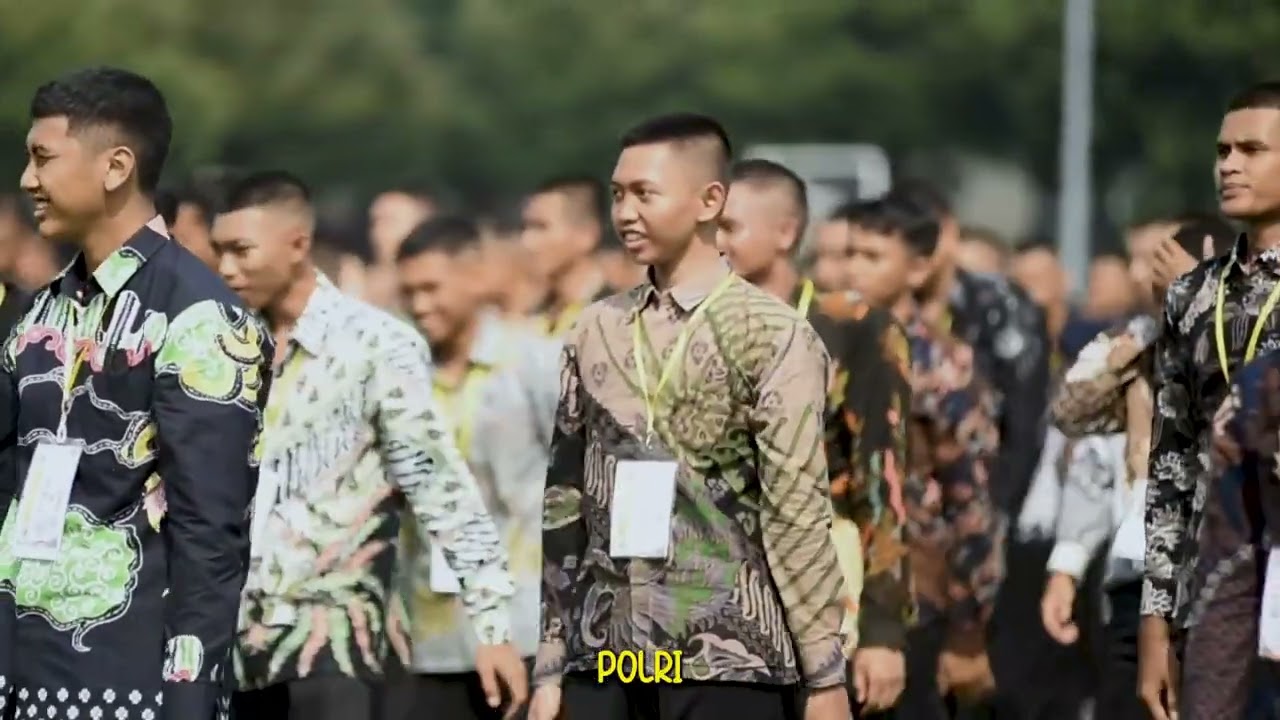 FLASHMOB CASIS POLDA JATIM UNTUK PENERIMAAN POLRI T.A. 2023
