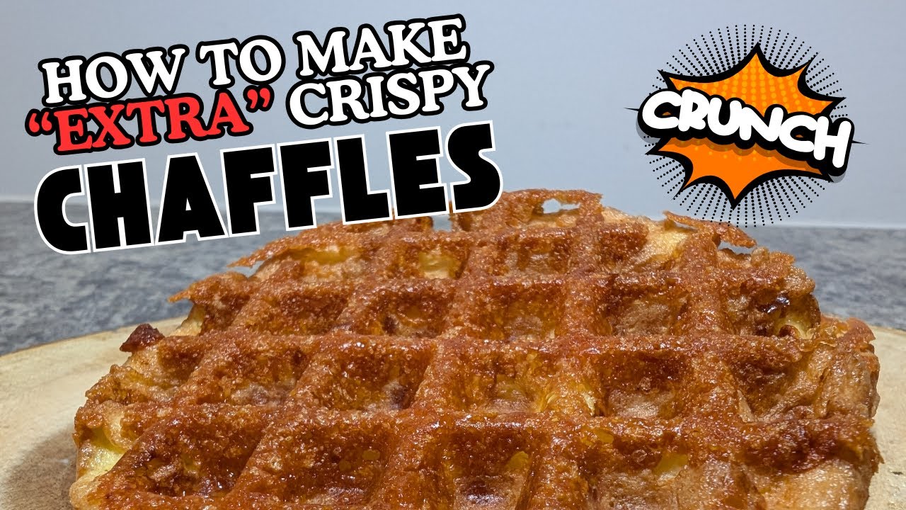 The Secret to Perfectly Crispy Chaffles Every Time #chaffle  #keto #ketowaffles #lowcarb