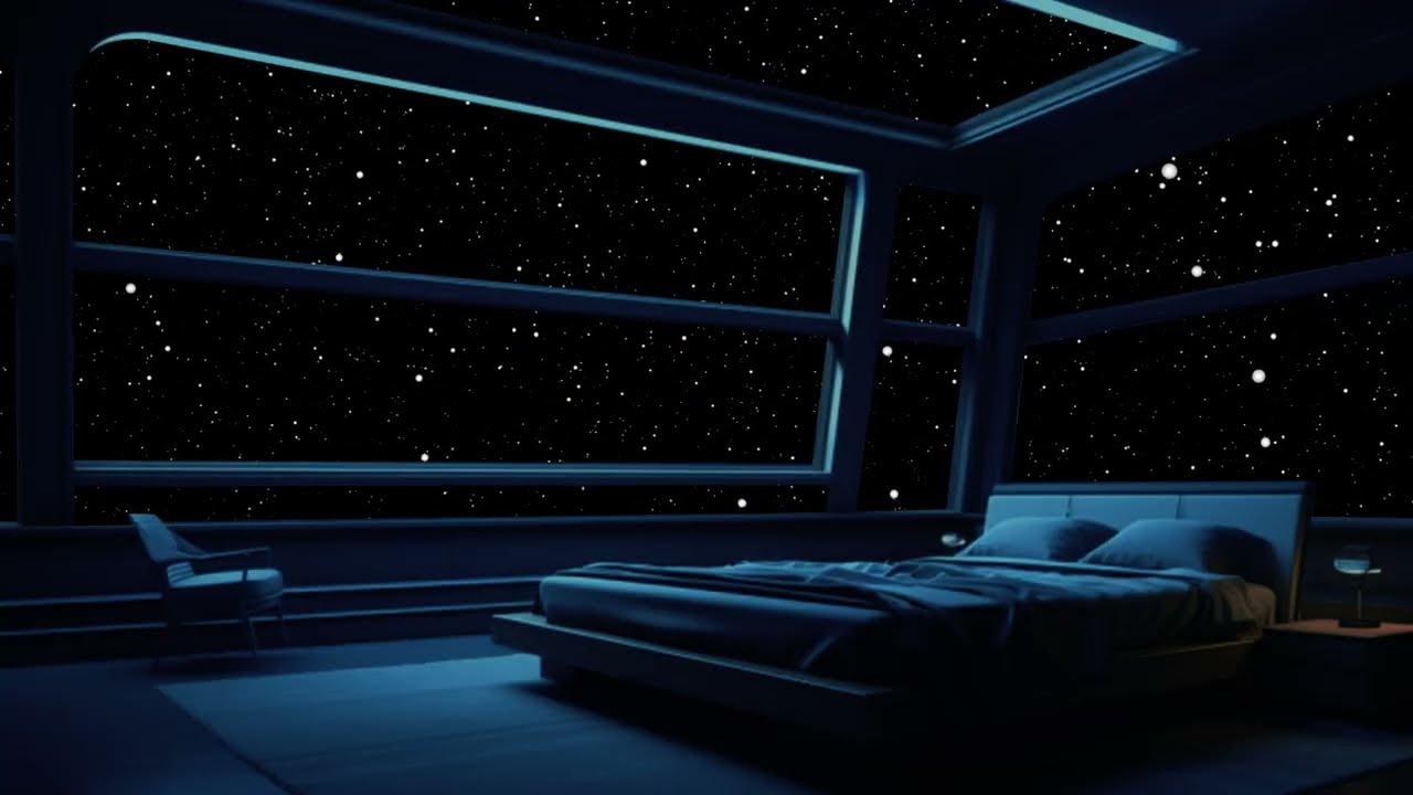 Starship Library Ambience: Soft Electronic Hum and Futuristic Environment for Deep Reading