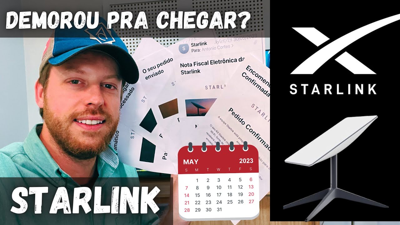 Starlink demorou pra chegar?