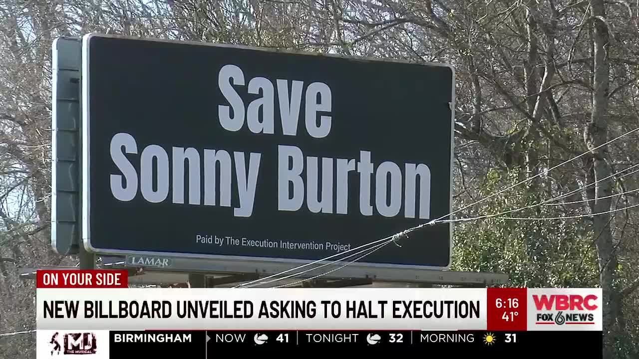 New billboard unveiled asking to halt execution