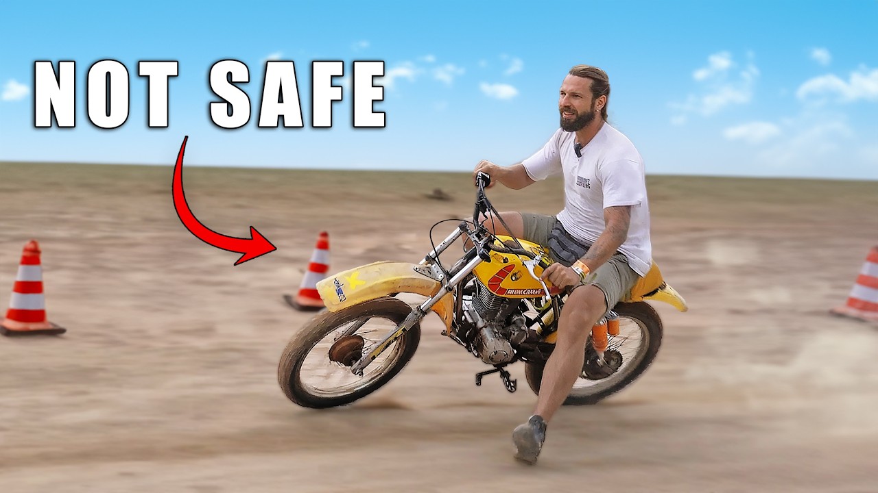 10x more POWER! Building an INSANE Puch Minibike