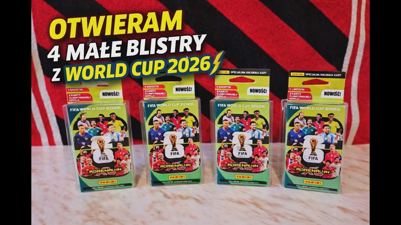 PANINI FIFA WORLD CUP 2026 - I OPEN 4 BLISTERS AND PLAY A LIMIT MATCH - WHAT INTERESTING THINGS D...