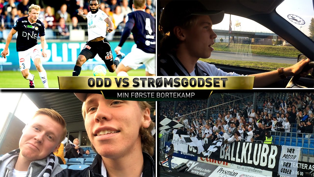 ODD MOT STRØMSGODSET TIPPELIGAVLOG!! MIN ALLER FØRSTE BORTEKAMP!!