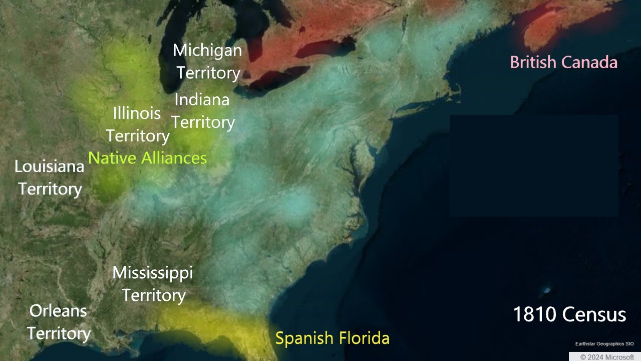 1810 US Census: America by the Numbers | US History and historical demographics | Free & Slave