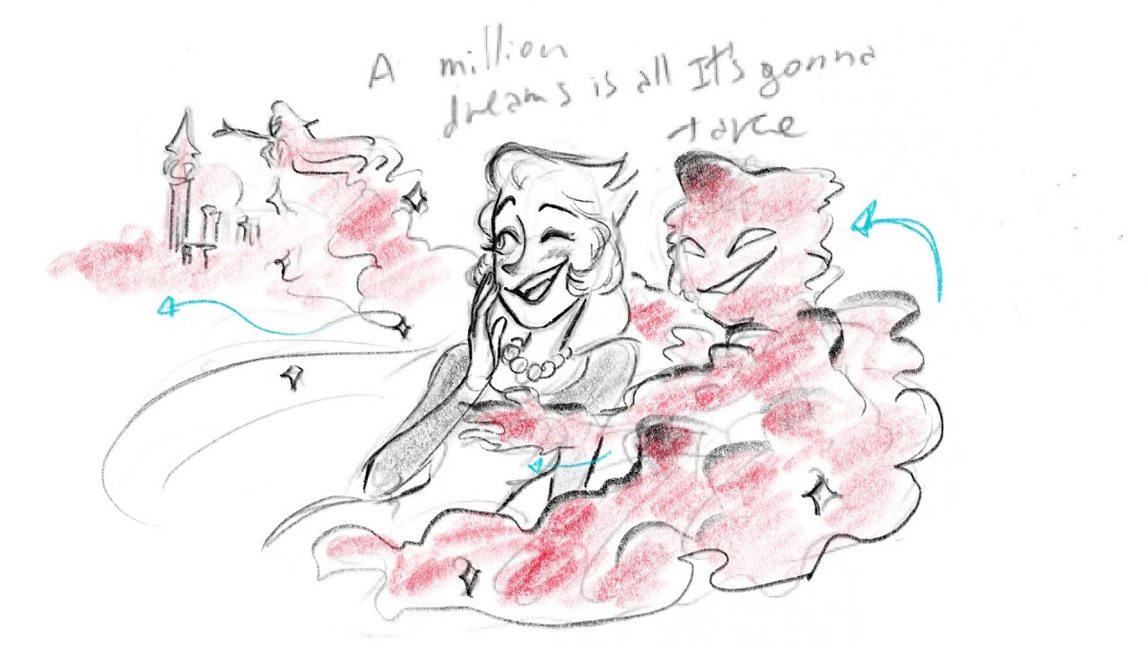 A million Dreams - Lucilith animatic - Storyboard
