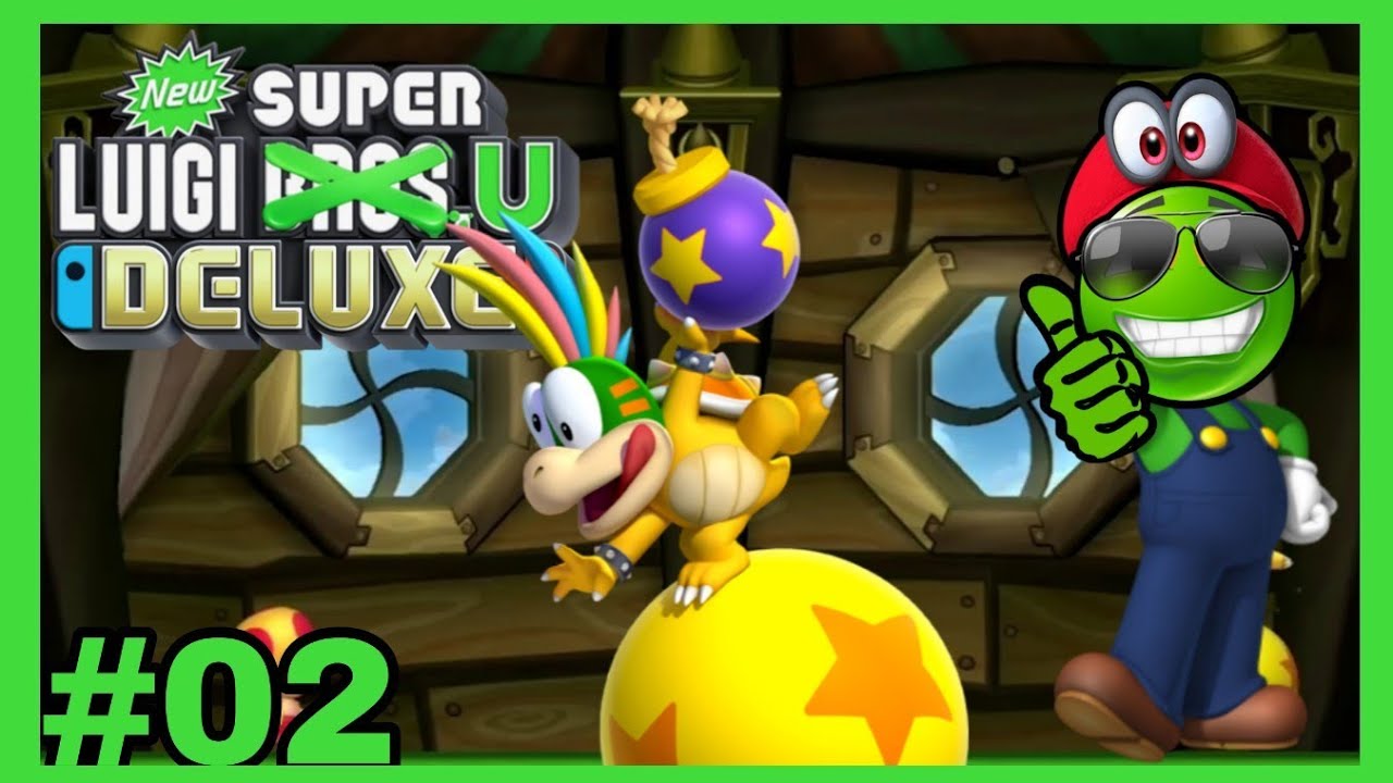 Lemmys Dunkelfestung! 💥 New Super Luigi U Deluxe #02 [GER]