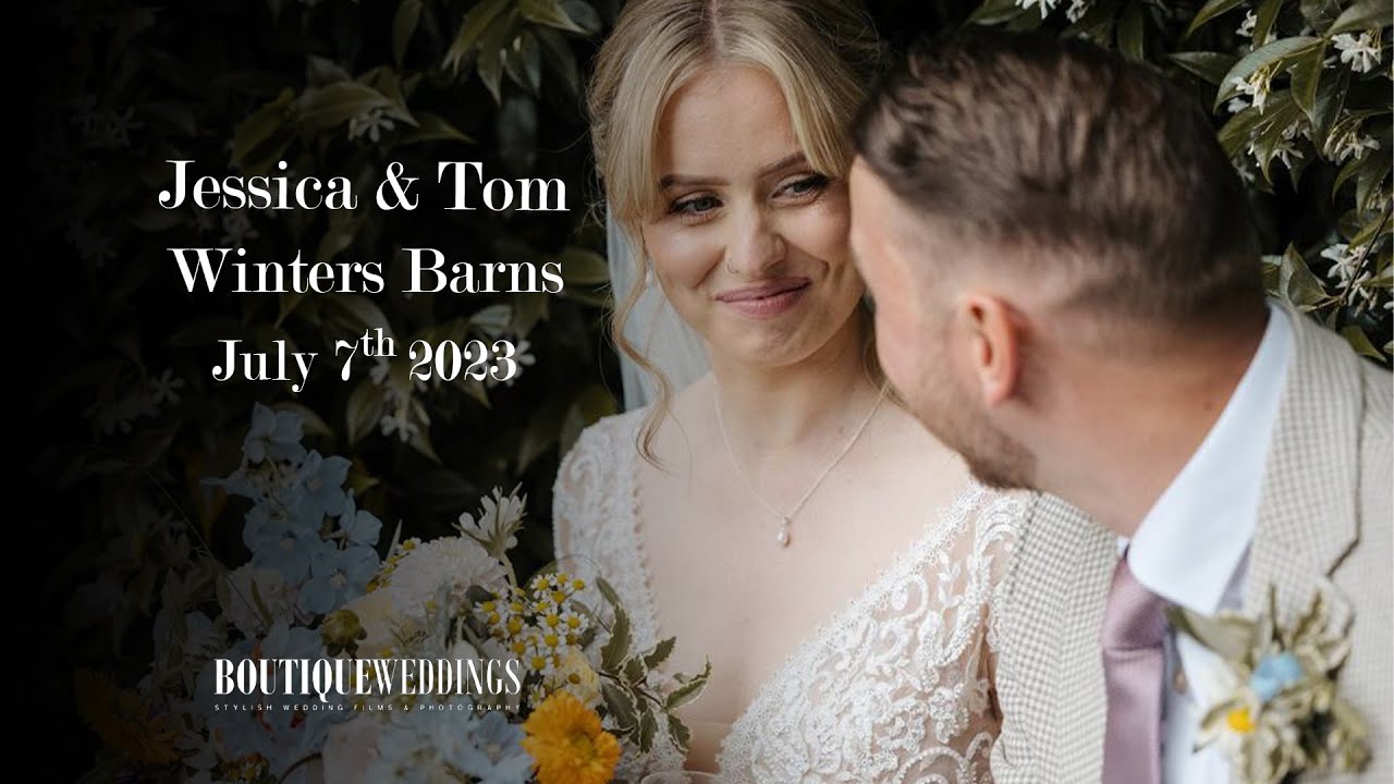 Jessica & Tom's Enchanting Wedding at Winters Barns -  Boutique Wedding Films & Photography
