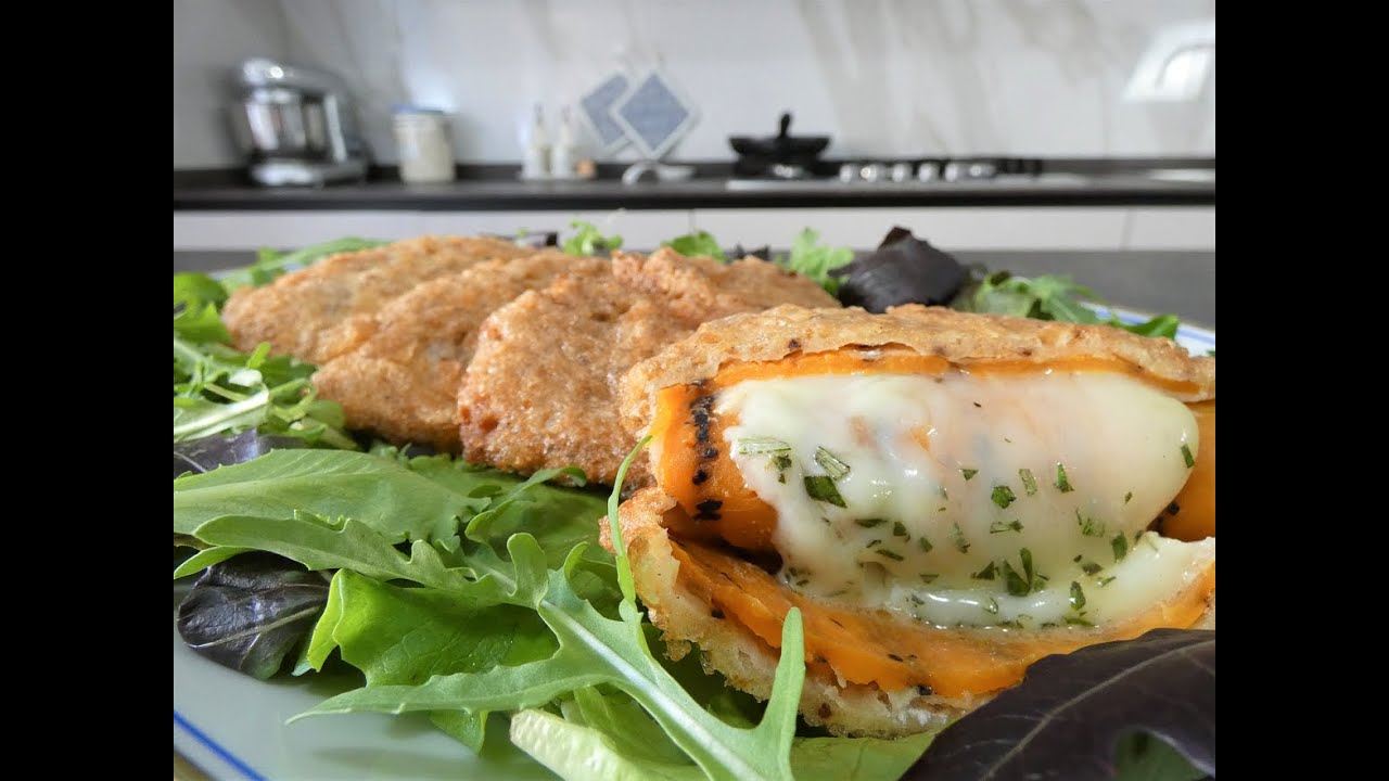Вкусные котлеты из тыквы, фаршированные сыром 🥰