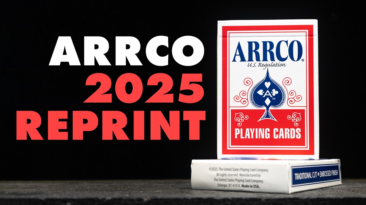 ARRCOS ARE BACK! / Review of Arrco Playing Cards 2025 Reprint