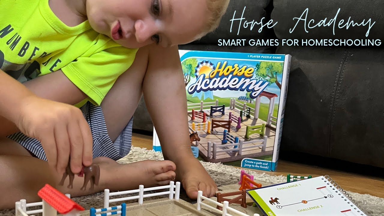 Games for Homeschooling - Timberdoodle Smart Games Horse Academy