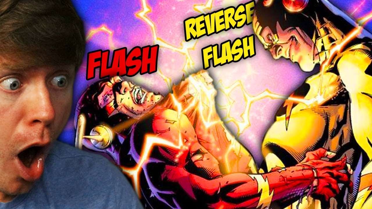 Reacting to THE FLASH vs REVERSE FLASH