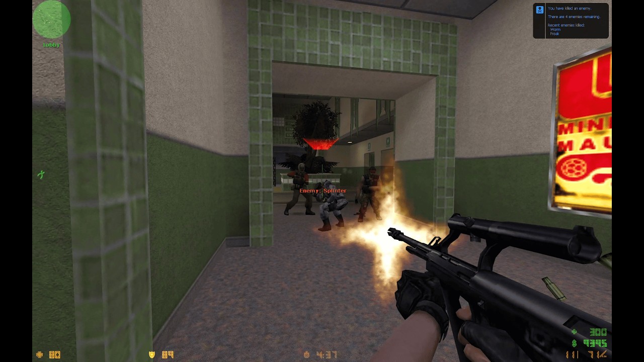 Counter-Strike Condition Zero Game | Normal Mode | Tour of Duty 3 | Stadium Map Gameplay
