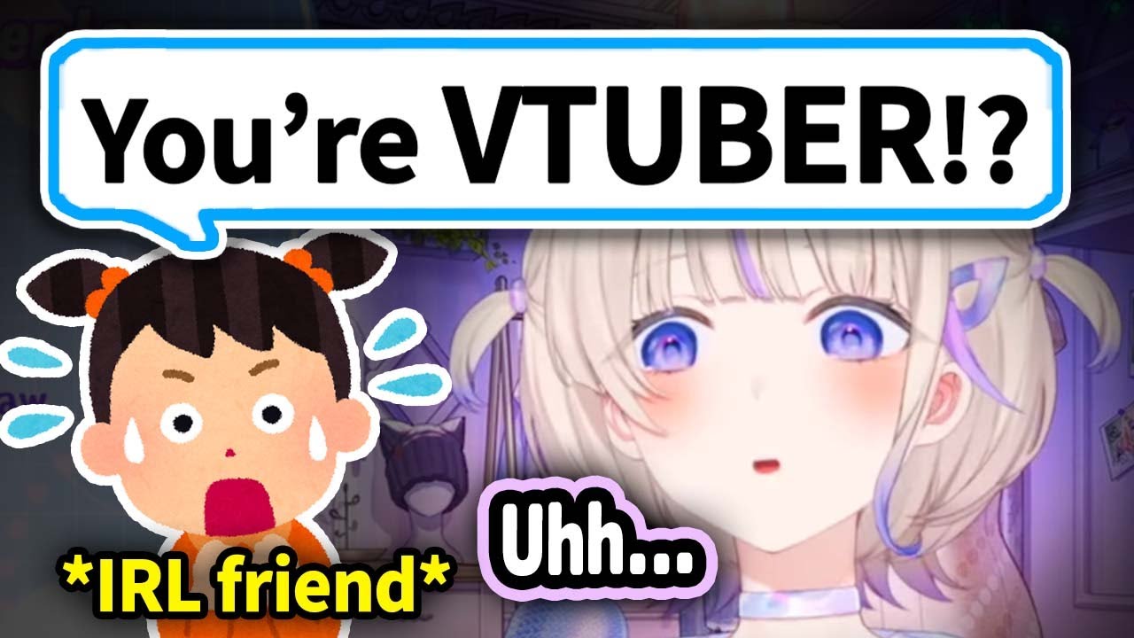 Hajime's Friend Found Out She's A Vtuber Because Of Her Real Voice...【Hololive】