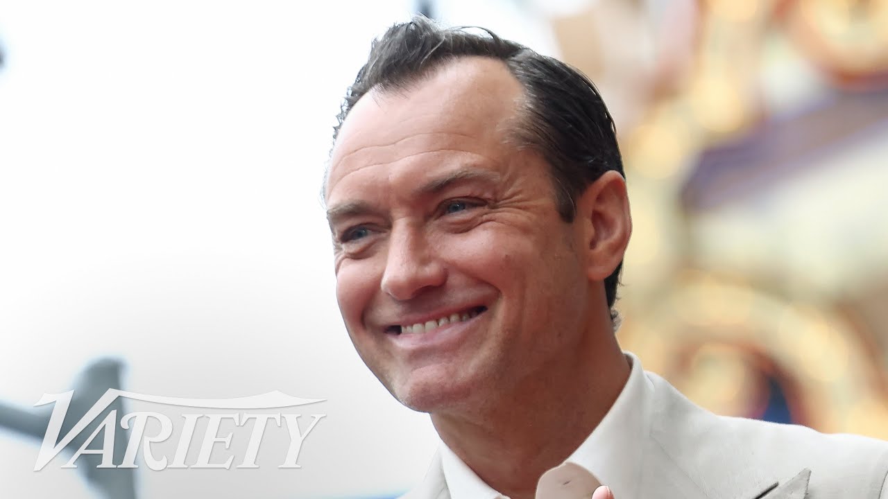 Jude Law Hollywood Walk of Fame Ceremony