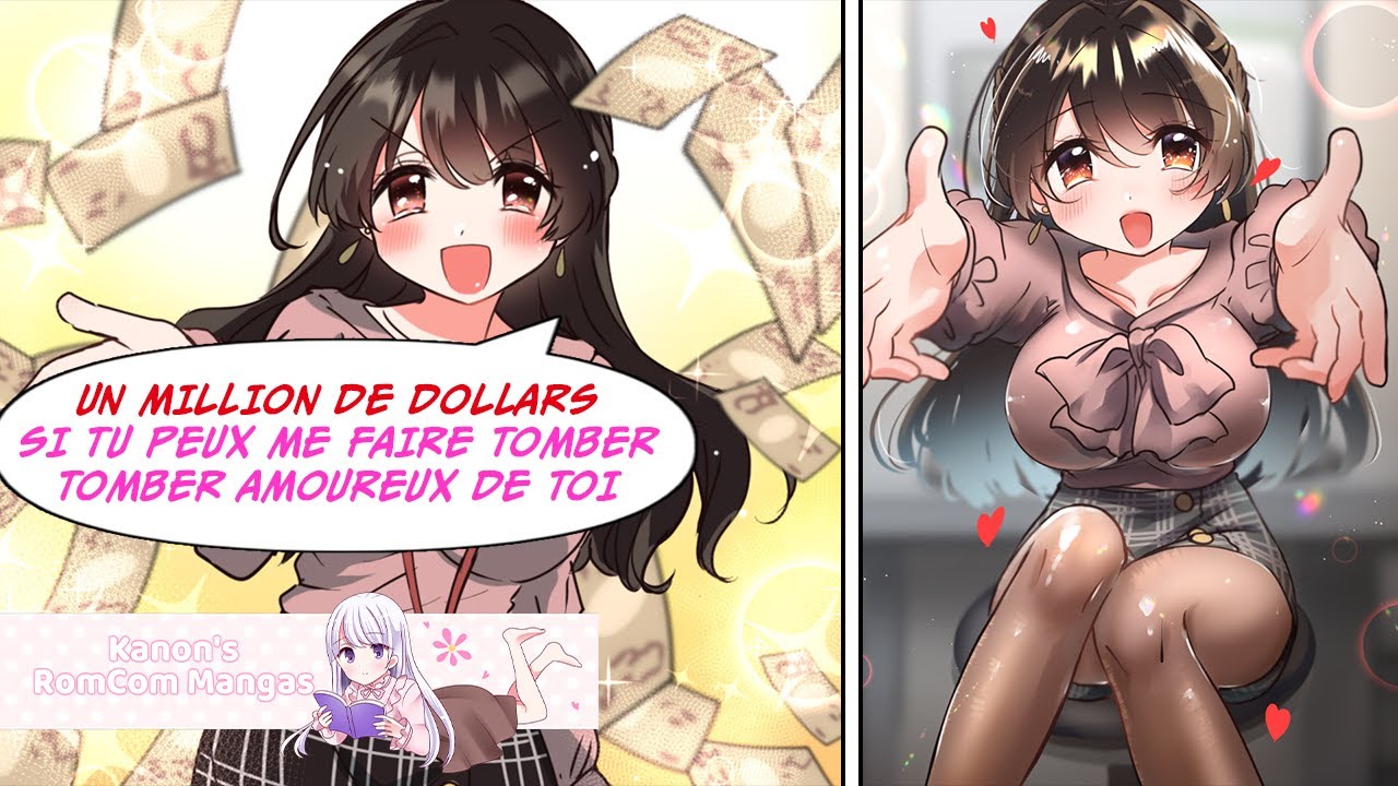 [Manga] Jolie fille se moque de moi et dit qu'elle me donnera de l'argent si elle tombe amoureuse
