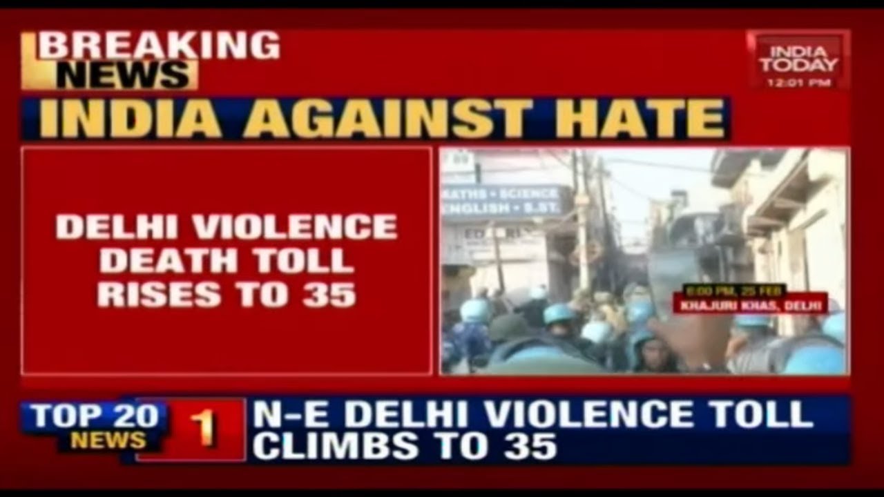 Delhi Violence: 2 More Bodies Recovered, Death Toll Risen To 35