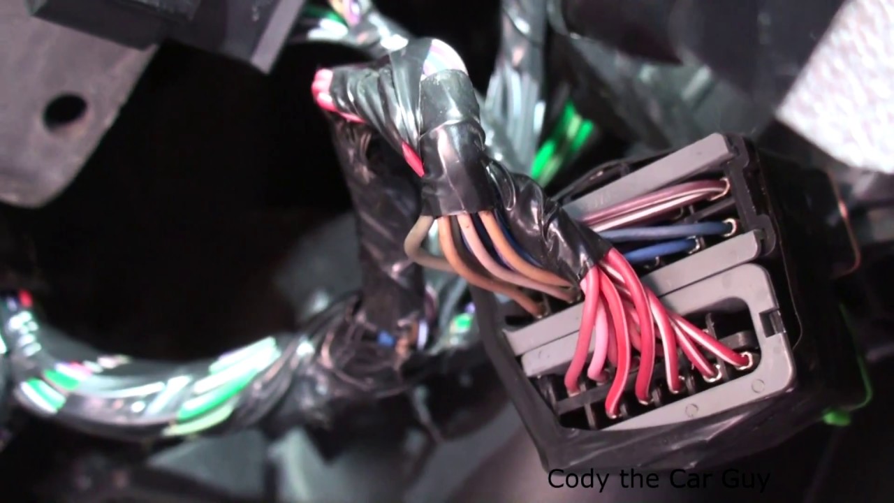 Chevy Impala heater blows cold air on driver side, blend door actuator location and fix