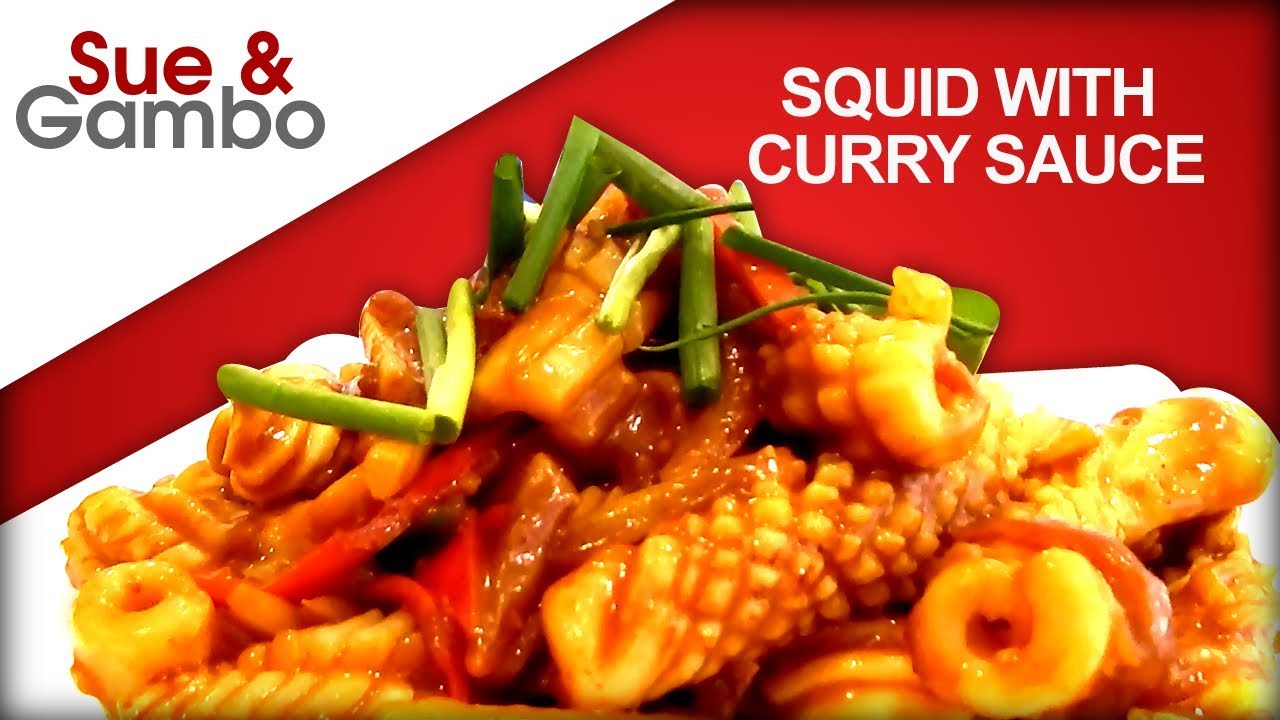 Squid with Curry Sauce Recipe