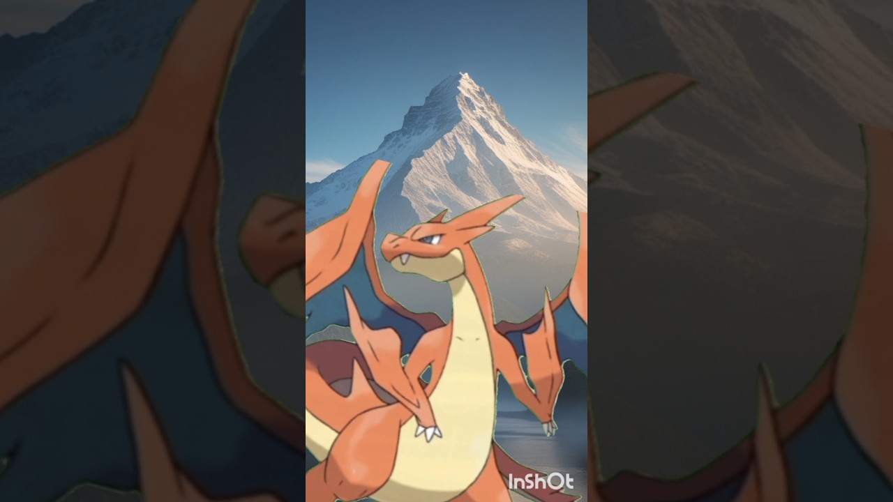 Is Mega Charizard y strong 🤔 #pokemon #editz