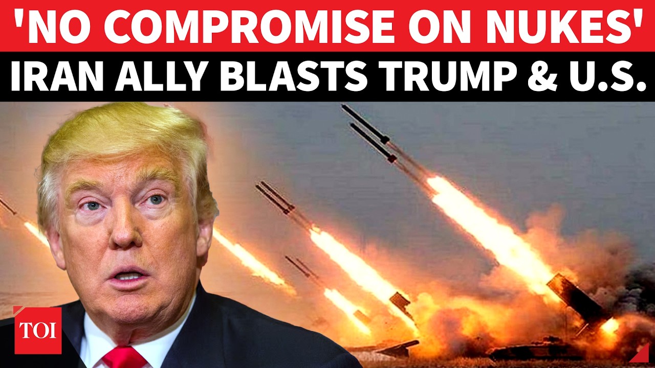 'Nuclear Weapons Absolute Must': Iran Ally Openly Challenges US | Slams Trump's 'WAR OF AGGRESSION'