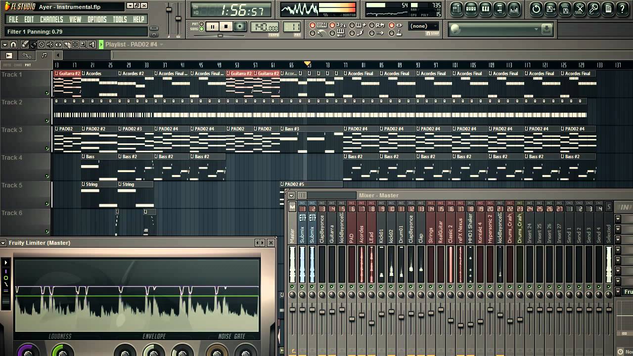 Enrique Iglesias - Ayer Instrumental Remake On Fl Studio