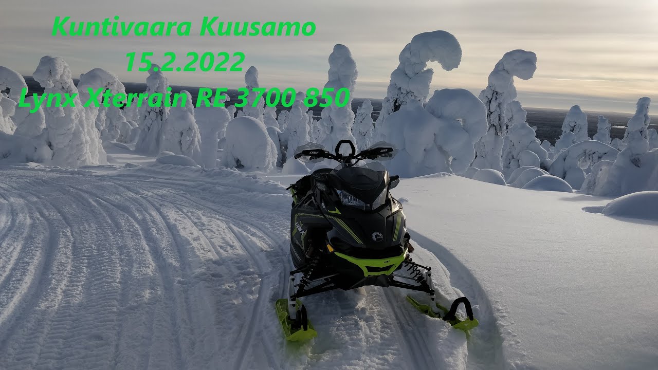 Kuusamo Kuntivaara  Lynx Xterrain RE 3700 850