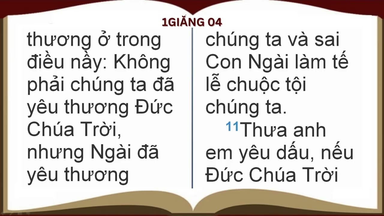 1Giăng 04 (Bản TTHĐ)