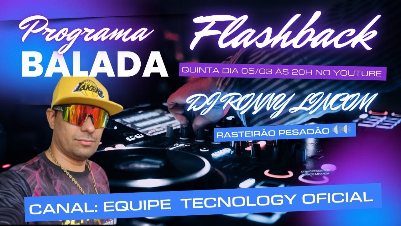 PROGRAMA BALADA FLASH BACK NESTA QUINTA FEIRA DIA 05/03 AS 20H