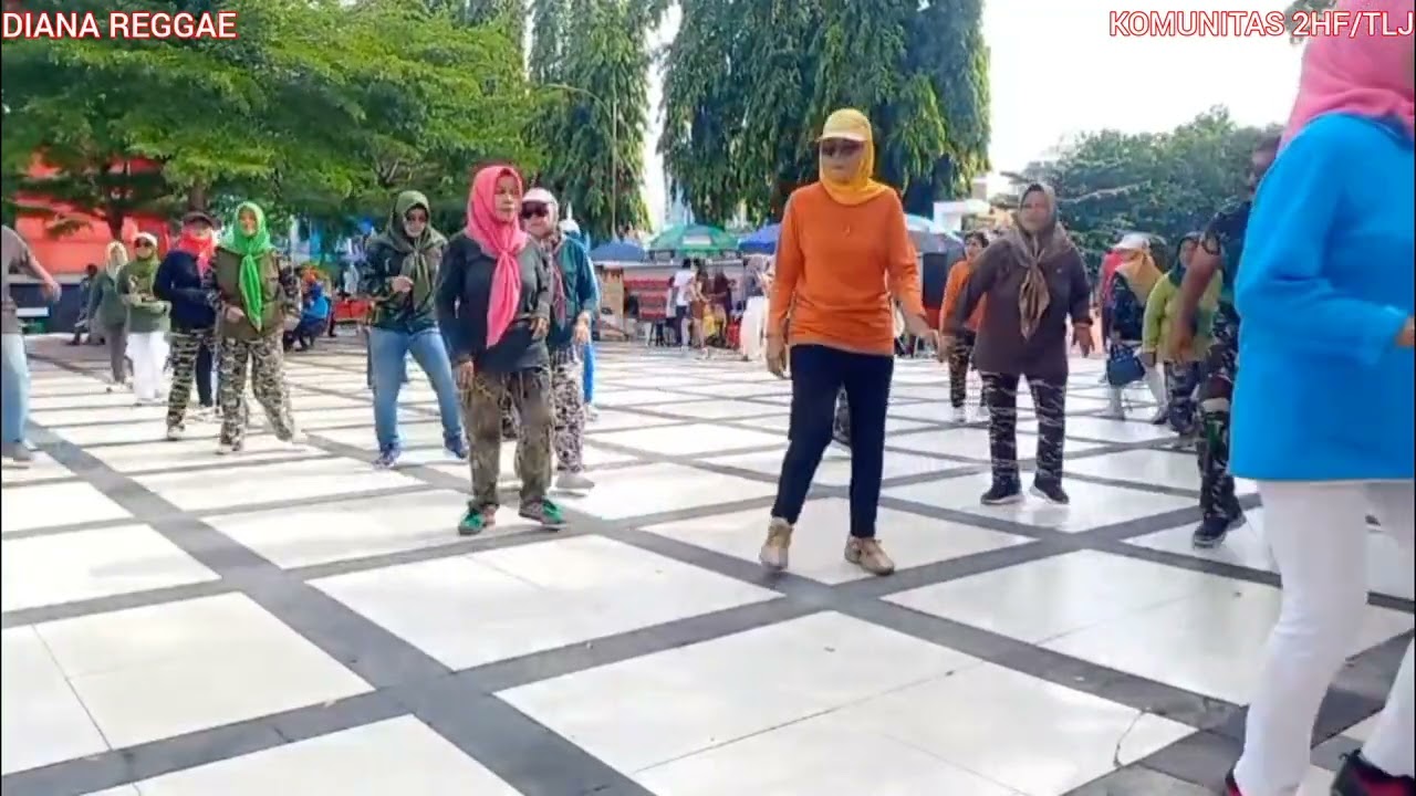 DIANA REGGAE 2026.Choreo by:Bp Suroto (INA) & Ussy (INA) Januarib 2026.Demo by: KOMUNITAS 2HF/TLJ.