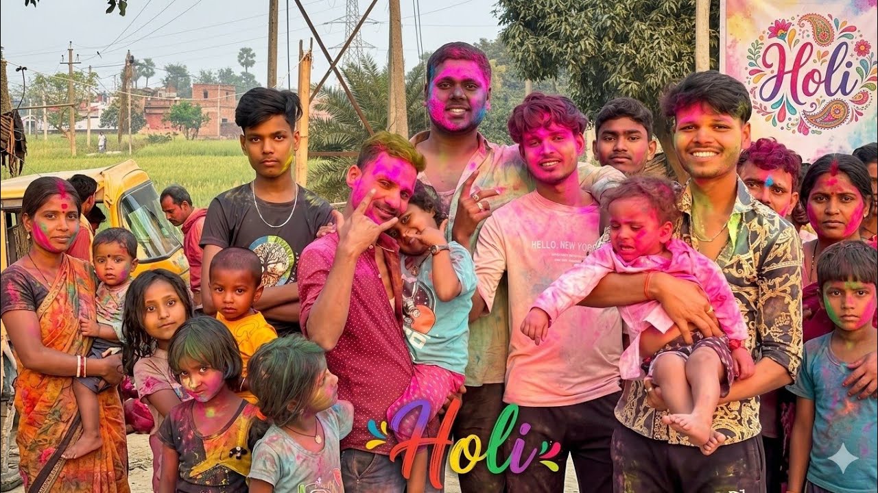 Holi celebrations 2026😎