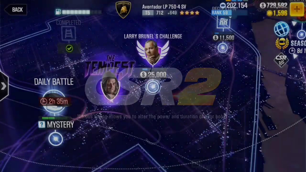 T5 Boss CSR2! Beating TEMPEST and getting Larry's GTA Spano!