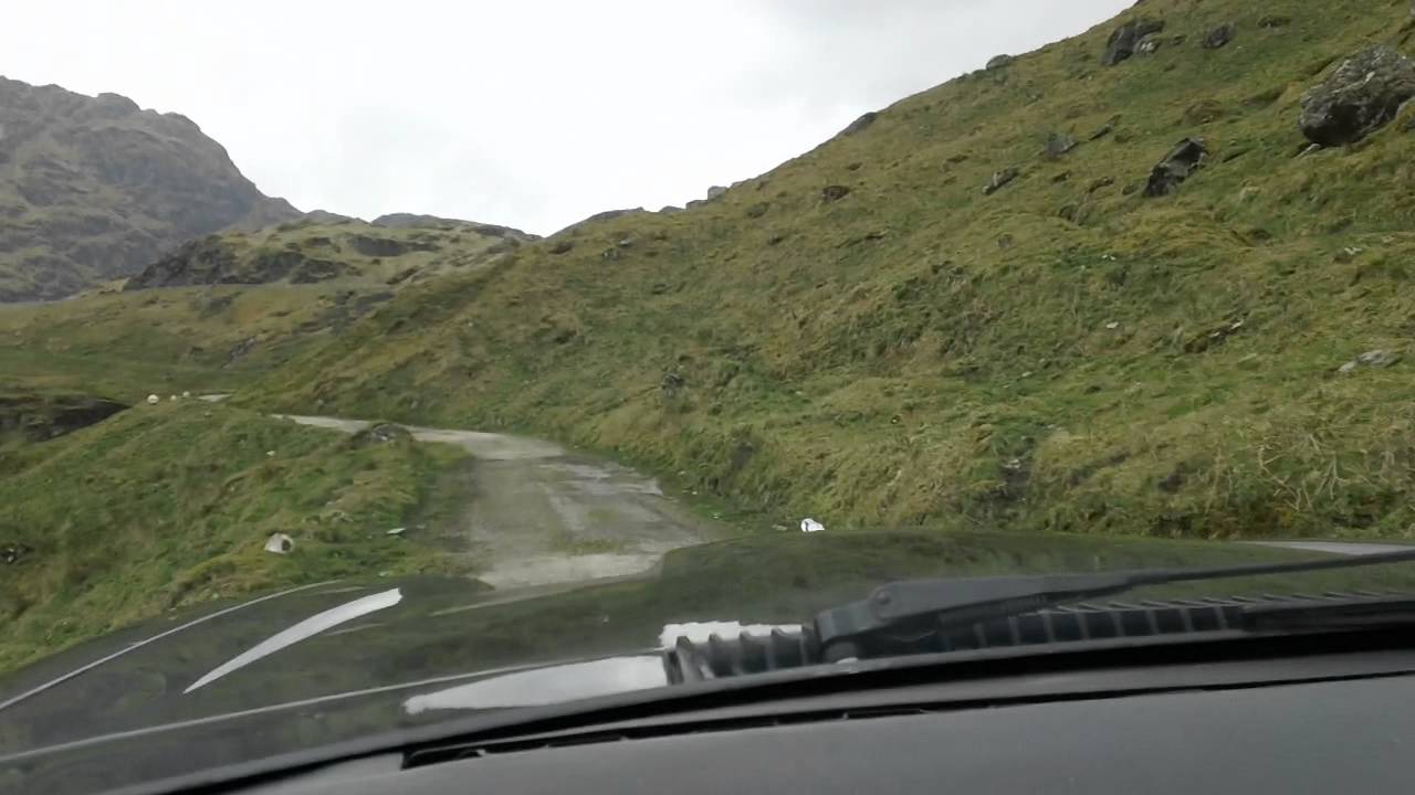 Jaguar on the Rest and be Thankful Hillclimb