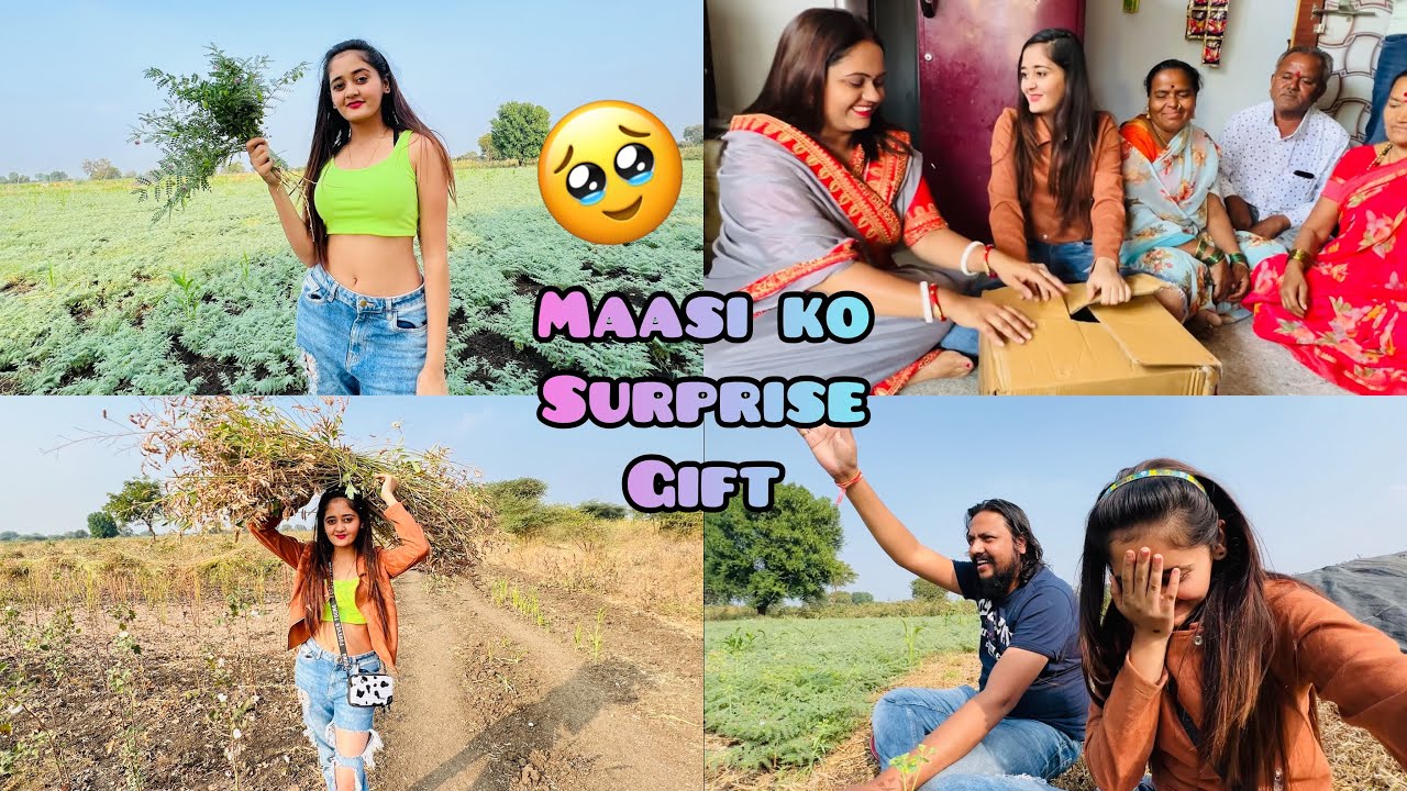 Bindass Kavya ka Special Gift For my Maasi & Khet se Ber churaye Lots of Masti in Our Village Farms