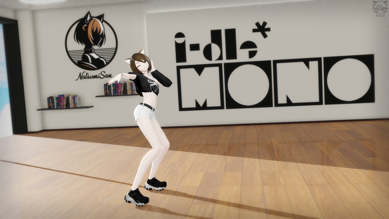 [MMD Studio] i-dle (아이들) 'Mono (Feat. skaiwater)' | Motion DL ✨ {Dance Practice}