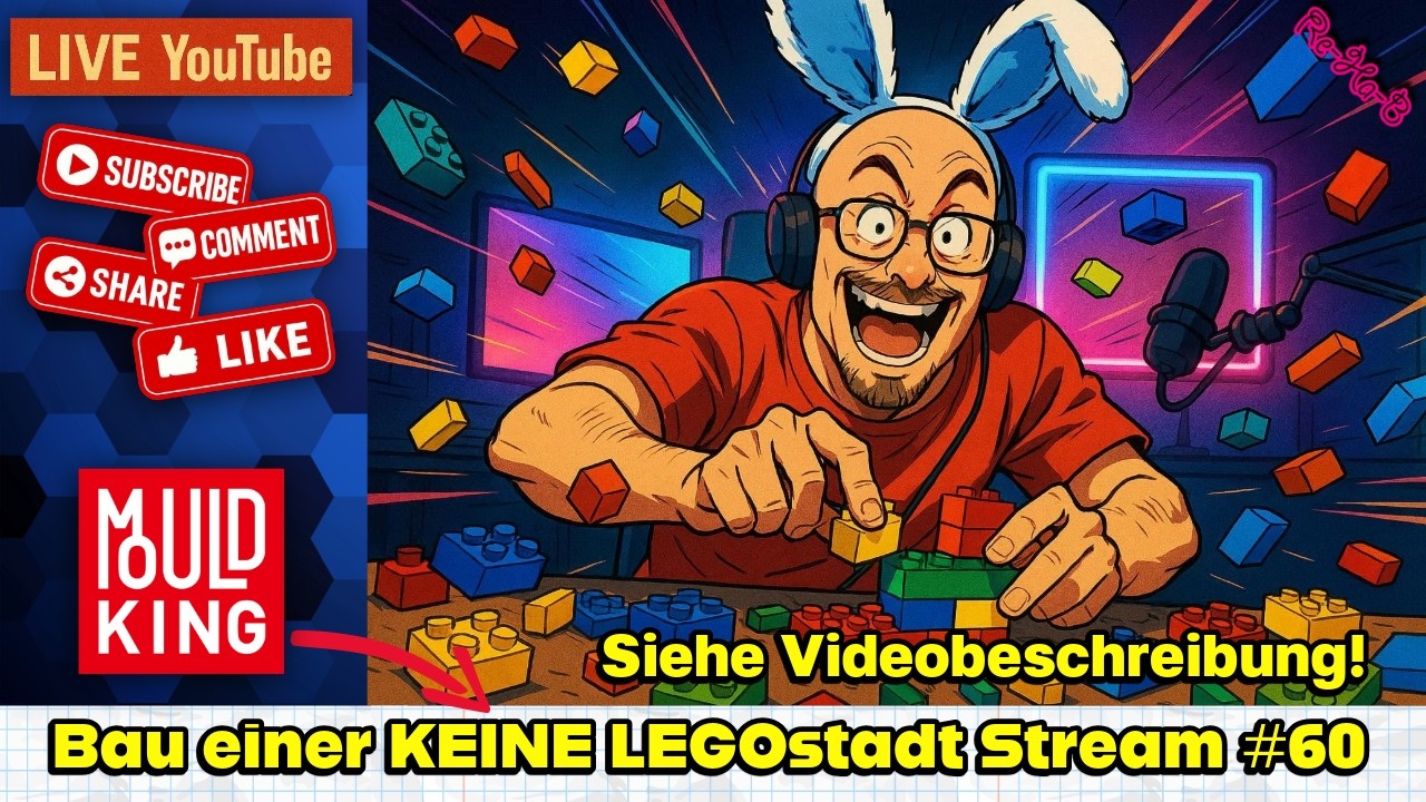 Müll rausbringen mit #!brixies! Müllwagen nicht von #lego! | Bau einer KEINE LEGOstadt Stream #60