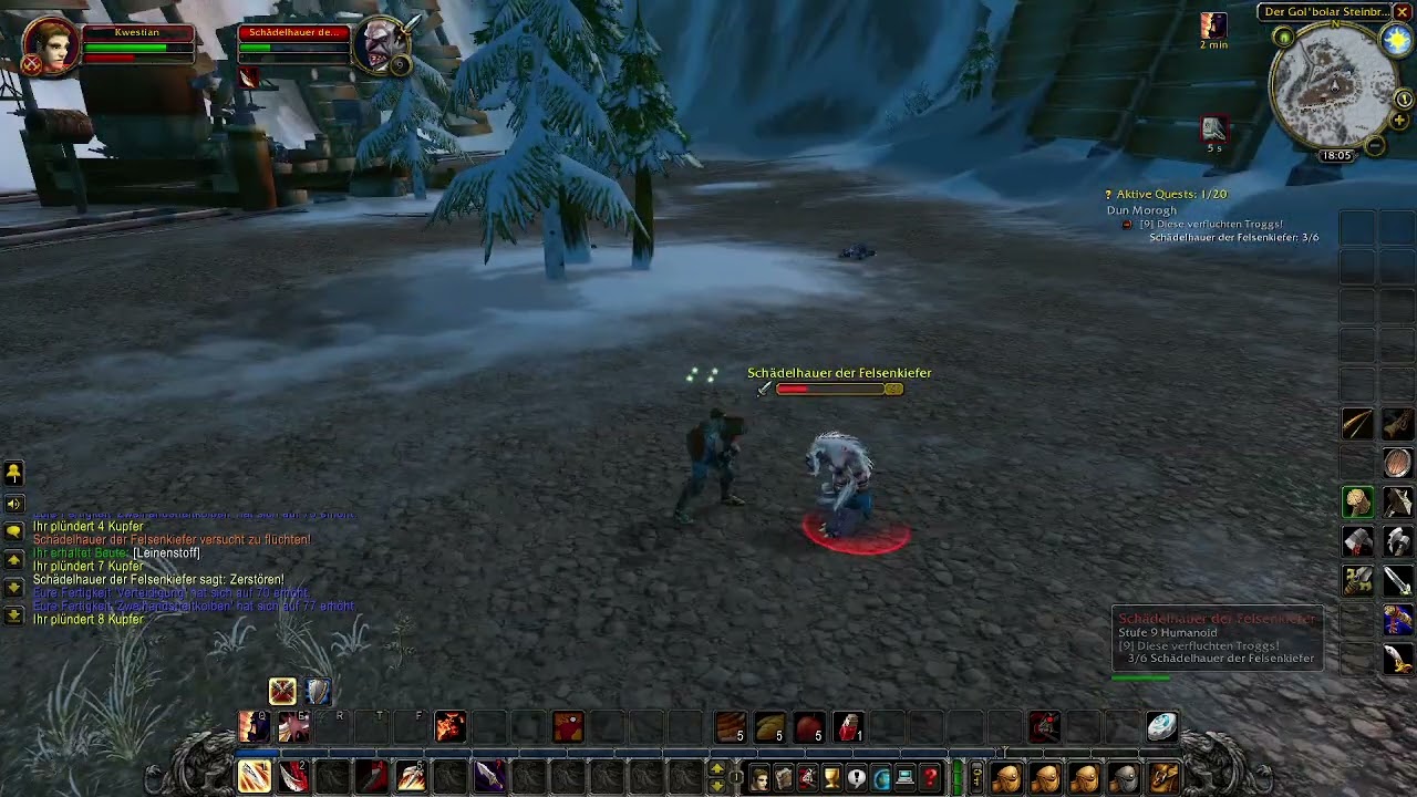 World of Warcraft Classic / Quest : Diese verfluchten Troggs!