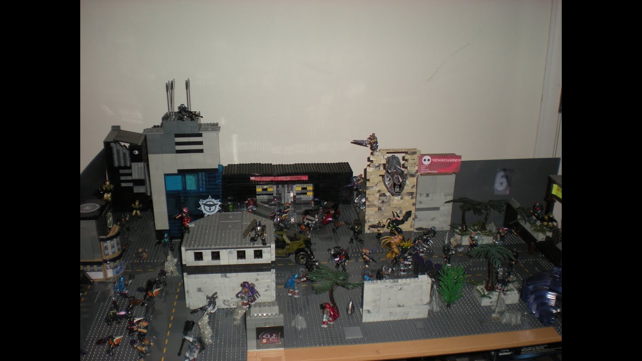 Halo Mega Bloks New Mombasa MOC (Full tour)